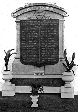 rood end memorial at dallow